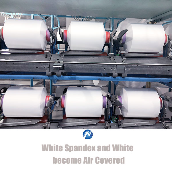 DTY 150D36F Raw <a class='inkey' href='https://www.leinuotechnology.com/Polyester-covered-yarn/polyester-75d36f-72f-144f-20d-40d-spandex-covered-spandex-yarn' target='_blank'>white polyester yarn</a> NIM SD AA grade